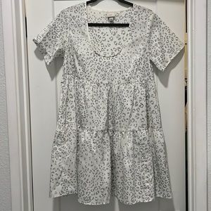 Spotted Mini Dress